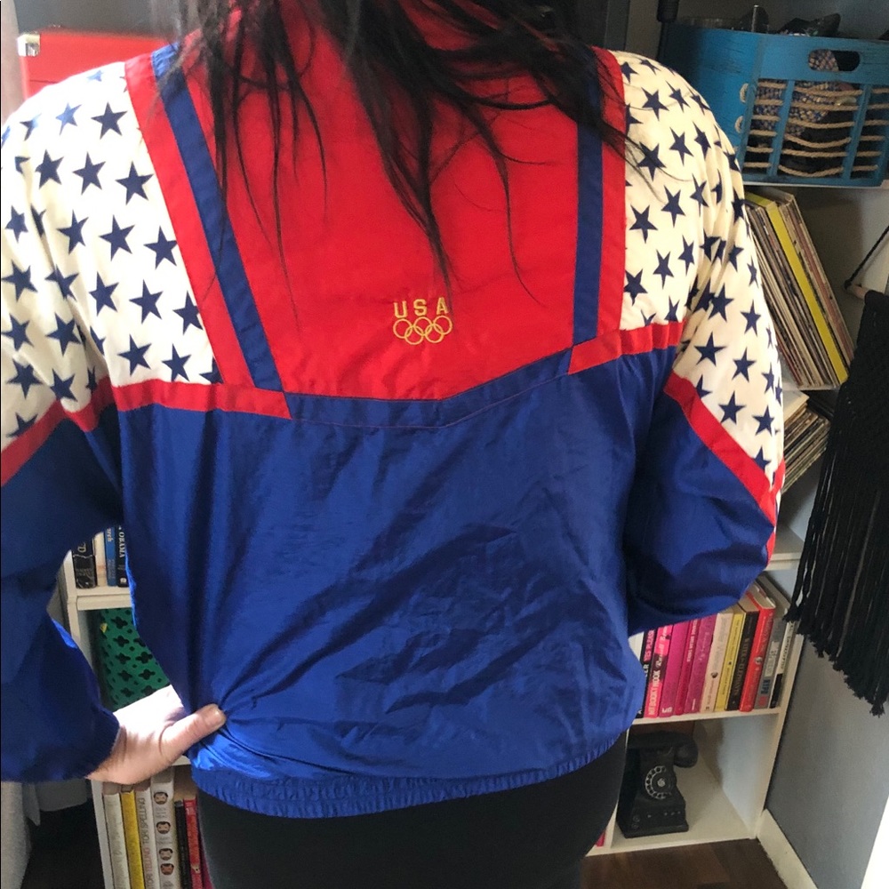 Vintage 1990’s throwback olympics coat